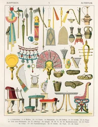 Egyptische accessoires, uit 